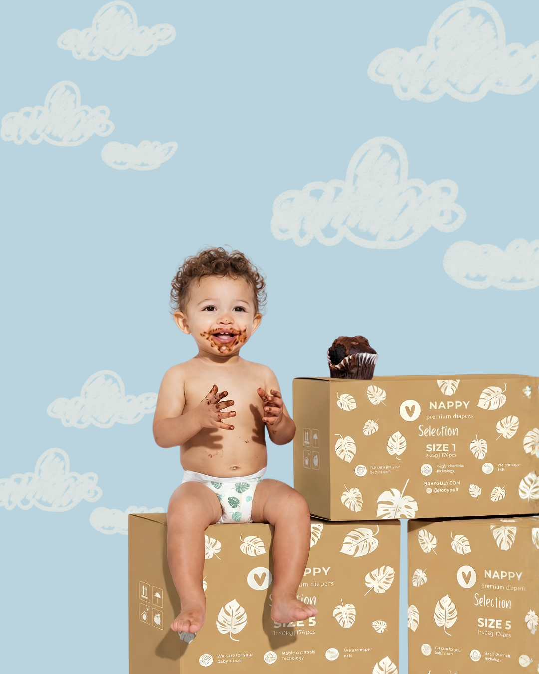 Nappy Premium Diapers | Value Boxes