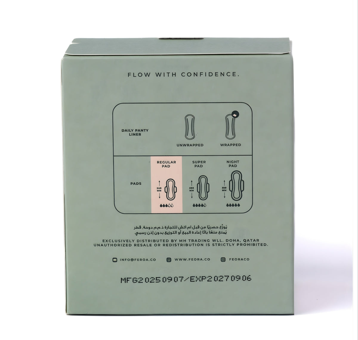 Feora Regular Pads
